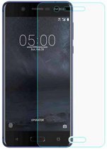 Tempered Glass - Screenprotector voor Nokia 5.1 Transparant - Glasplaatje
