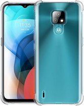 Motorola Moto E7 Hoesje Schokbestendig Transparant