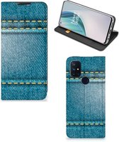 Telefoon Hoesje OnePlus Nord N10 5G Wallet Case Jeans
