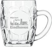Chope à bière gravée 55 cl Eindhoven