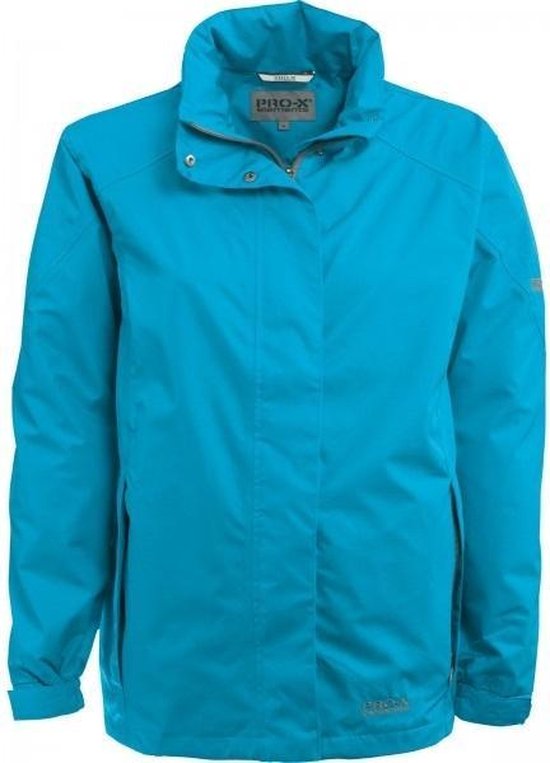 Pro-x Elements Outdoorjas Carrie Dames Polyester Lichtblauw Mt 50