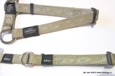 Rogz for dogs Matterhorn correctie sliphalsband voor hond creme goud M 29-42 cm x 16mm