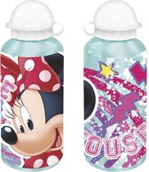 Disney Minnie Alu Drinkfles - 500 ml - Aluminium drinkbeker