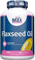 Flaxseed Oil Haya Labs 100softgels