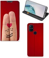 Stand Case Cadeau voor Vrouw OnePlus Nord N10 5G Smart Cover Liefde