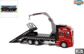 2-Play Traffic Pull-Back Autotransporter 19 cm