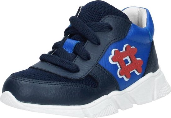 KEQ Jongens veterschoenen Veterschoenen Laag - blauw - Maat 22 | bol.com