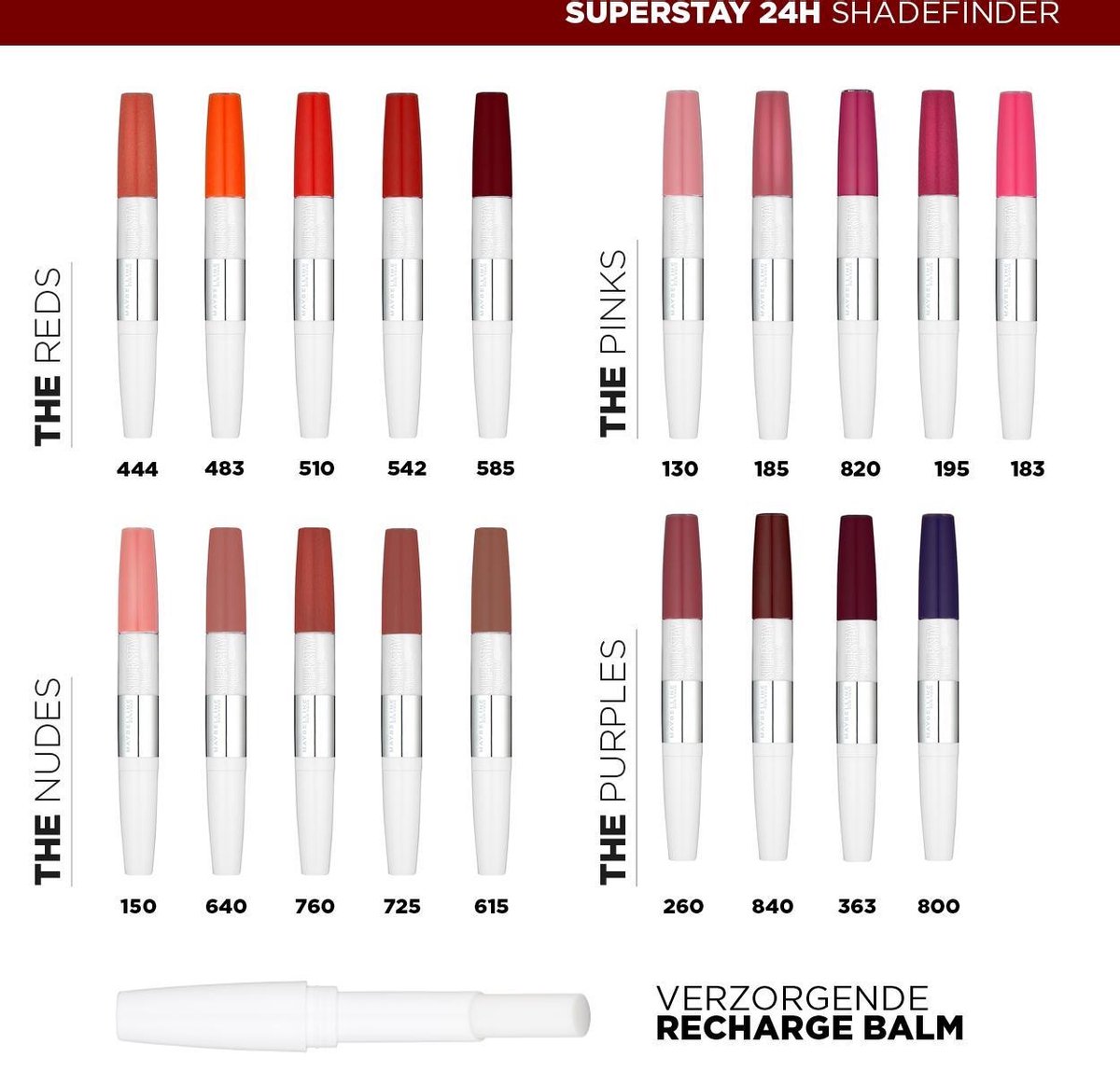 Maybelline SuperStay 24H - 130 Pinking of you - Roze - Lippenstift