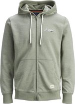 JACK&JONES ORIGINALS JORTONS SWEAT ZIP HOOD STS Heren Vest - Maat XL