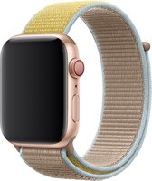 Nylon Sport Loop Bandje - Camel - Voor Apple Watch - 38/40mm