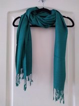 Dames sjaal pashmina Marianne groen