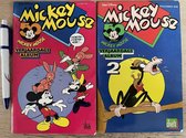 Mickey Mouse pocket uitvoering 1 en 2 (speciale uitgaves Dreft uit 1978 )