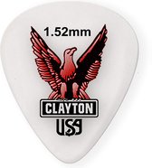 Clayton Acetal standaard plectrums 1.52 mm 12-pack