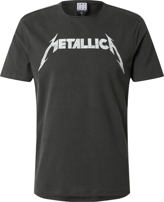 Chemise Amplifiée Metallica Gris Foncé-M