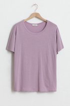 Sissy-Boy - Roze basic T-shirt met ronde hals