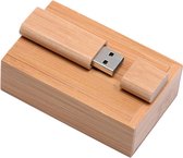 USB stick met opberg box gepersonaliseerd met uw eigen tekst zowel de stick als box! 16GB