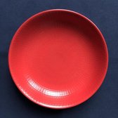 Degrenne - diep bord Modulo Nature Rood 21 cm (set van 2)