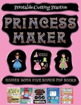 Printable Cutting Practice (Princess Maker - Cut and Paste)