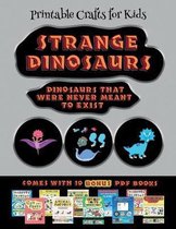 Printable Crafts for Kids (Strange Dinosaurs - Cut and Paste)