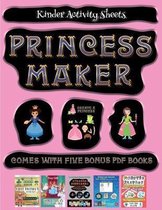 Kinder Activity Sheets (Princess Maker - Cut and Paste)