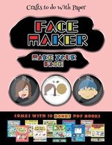 Crafts to do With Paper (Face Maker - Cut and Paste)