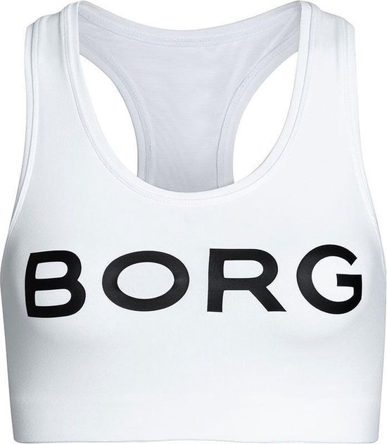 Björn Borg Solid Shelby Soft top Wit Maat S