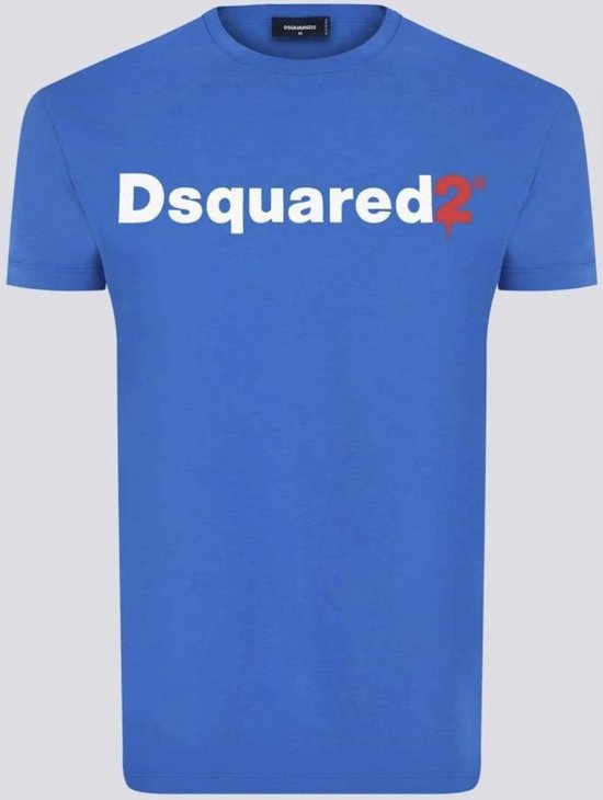 Dsquared2 T-shirt homme bleu | bol