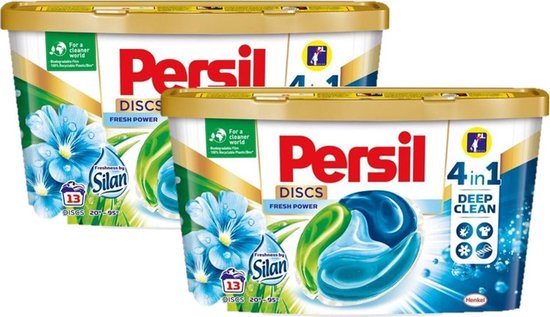 Persil Wasmiddel 4in1 Discs Freshness by Silan - 26 capsules (2x13)
