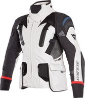 Dainese Antartica Light Gray Black Gore-Tex Textile Motorcycle Jacket 48