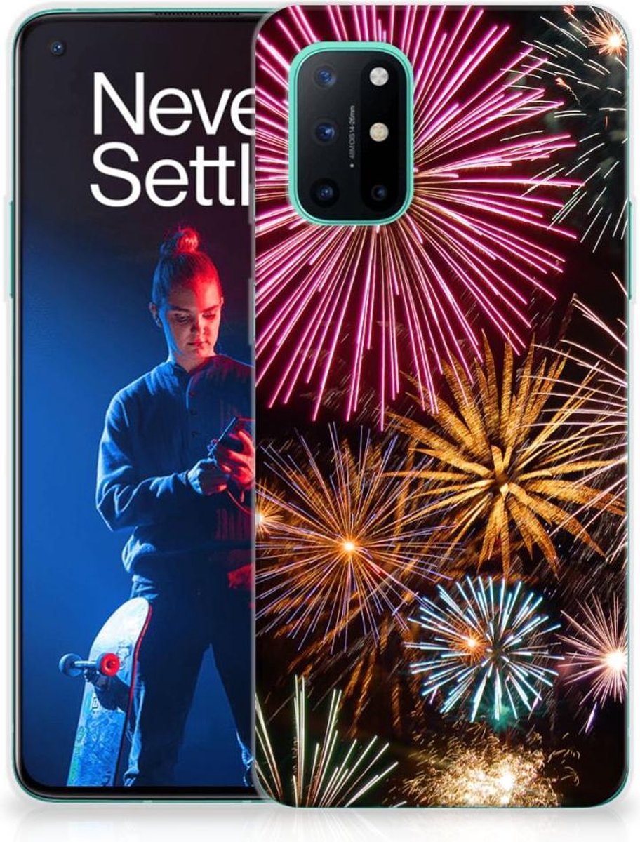 OnePlus 8T Silicone Back Cover Vuurwerk