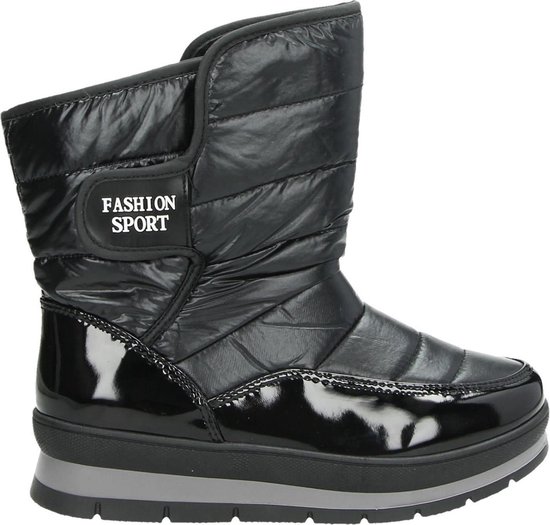 Snow Fun dames snowboot - Zwart - Maat 37 | bol.com