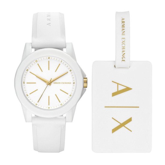 Armani Exchange AX7126 Dames Horloge Giftset - 40 mm | bol.com