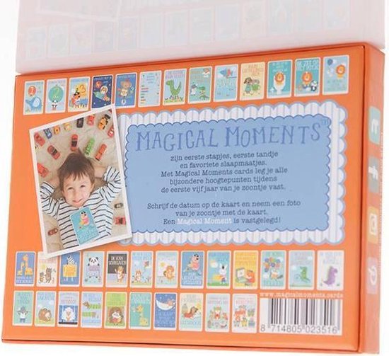 Magical Moments Fotokaarten Box Jongen Junior van Bambolino Toys — afbeelding 3