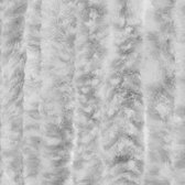 Vliegengordijn-kattenstaart- 100x240 cm grijs/wit mix in doos
