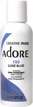 Adore Shining Semi Permanent Hair Color |Adore 199 Luxe Blue | Haaverf