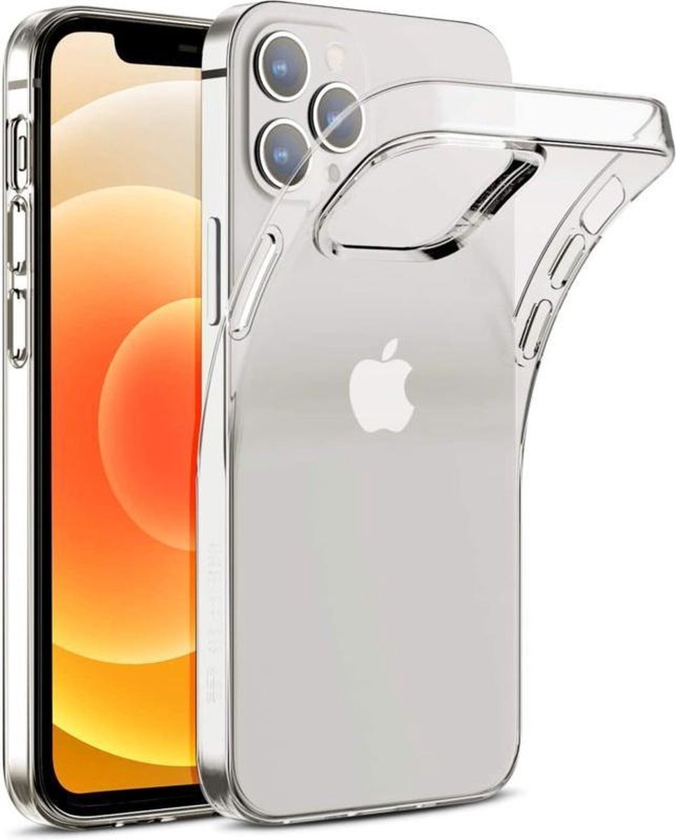 WeBuds Doorzichtige Siliconen Beschermhoes - iPhone 12