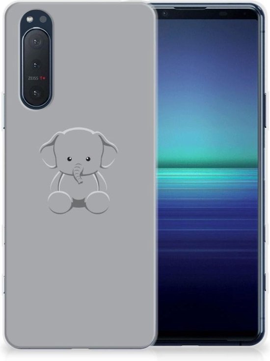 Telefoonhoesje Sony Xperia 5II Hippe Hoesjes Baby Olifant