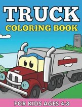 Truck coloring books for kids ages 4-8