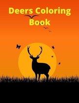 Deers Coloring Book