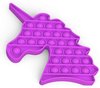 Afbeelding van het spelletje POP IT® Fidget Pop it Toy - unicorn- paars - Tiktok - Popper - Speelgoed - cadeau