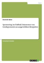 Sponsoring im Fussball. Interessen von Grosssponsoren an ausgewahlten Beispielen