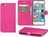 iPhone 8 PLUS Portemonnee Wallet Hoesje Roze