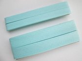 Biasband kleur 428 pastel groen 12mm x 5m