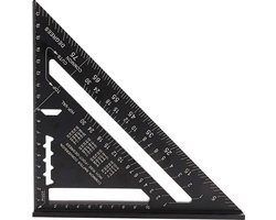 Winkelhaak - Blokhaak - Zwaaihaak - Schrijfhaak - Speed Square - Metaal -