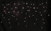 Winglinks Gold - Koppelbare icicle ( ijspegel verlichting ) - 2M/70CM - warm wit - zwarte kabel