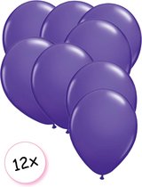 Premium Quality Ballonnen Violet 12 stuks 30 cm