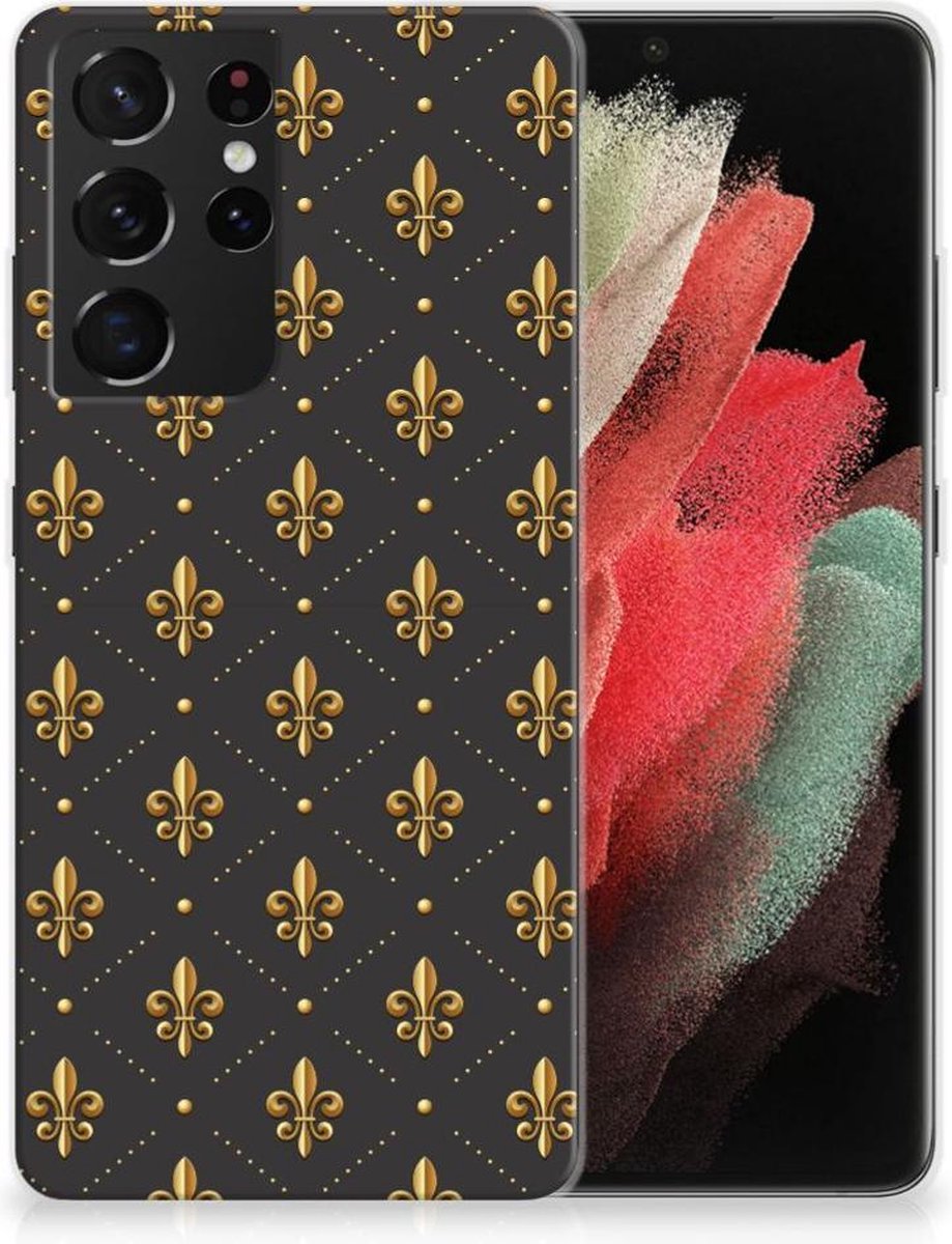 Samsung Galaxy S21 Ultra TPU bumper Franse Lelie
