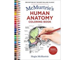 Omslag van McMurtrie's Human Anatomy Coloring Book