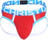 Andrew Christian CoolFlex Active Modal Brief Jock w/ Show-It Rood - MAAT S - Heren Ondergoed - Jockstrap voor Man - Mannen Jock