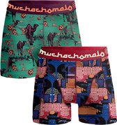 Muchachomalo - Men 2-pack - boxershorts -Arabic Beauty - maat XXL